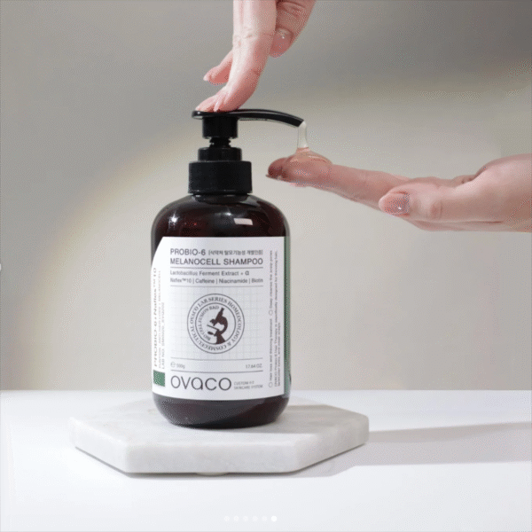 Shampoo OVACO Probio 6 Melanocell  500 ml - Image 4